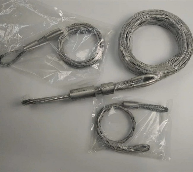 O cabo elétrico de aço de 20 KN que puxa o único tipo principal cabo das ferramentas prende 1