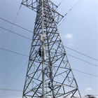 ASTM A123 galvanizados entrelaçam a torre de aço para a linha de transmissão