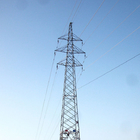 Linha de transmissão torre do circuito do dobro do aço Q235B Q345B Q420