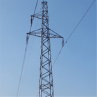 Linha de transmissão 33KV galvanizada torre de aço da estrutura