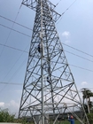 Torre da transmissão da estrutura do aço Q355B Q255B 110KV do ângulo