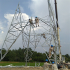 Torre da transmissão da estrutura do aço Q355B Q255B 110KV do ângulo