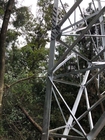 Torre de aço da transmissão do pilão do ângulo de 110KV HDG