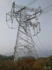 Torre de aço da transmissão do pilão do ângulo de Q245 Q355
