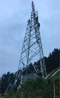 Torre de aço equipada com pernas da transmissão da estrutura 4 Q345