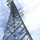 ASTM123 HDG entrelaçam as torres de aço para a linha de transmissão de energia