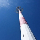 Torre de antena Monopole de aço galvanizada para telecomunicações