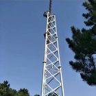 Torre tubular das telecomunicações do apoio do auto altura de 15 - de 60m para a transmissão do sinal