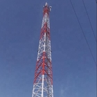 Da telecomunicação 3 a torre de aço 330KV angular dos pés com mergulho quente galvanizou os suportes