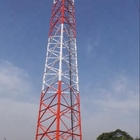 Torre de aço da telecomunicação 10meter angular de Sst galvanizada com luz da aviação