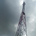 Torre galvanizada da transmissão da estrutura de estrutura 220kv para uma comunicação