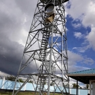 eletricidade da torre da estrutura da telecomunicação de 10meters G/M