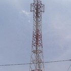 Torre de aço da autossuficiente telecomunicação de 4 pés com apreensão da queda