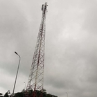 Torre de aço da telecomunicação da estrutura Q255 da antena