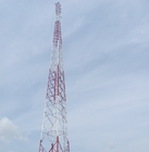 4 rádio de aço galvanizado equipado com pernas Wifi G/M de uma comunicação da torre do ângulo de ASTM A123