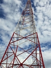 Torre de aço galvanizada quente da telecomunicação 10m do cargo de sinal