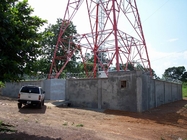 Torre de antena de aço Sst da G/M quatro Q355B móveis angulares equipados com pernas
