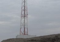 A torre de antena equipada com pernas da estrutura do ANSI 4 galvanizou o aço angular com suporte