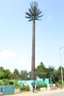 Da antena artificial da árvore do mergulho quente torre de aço galvanizada para a telecomunicação