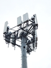 Mastro galvanizado telecomunicações de Guyed com acessórios relacionados