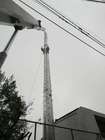 Torre de aço da telecomunicação Q235 de aço com o mergulho quente galvanizado