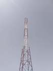 Micro-ondas de aço da torre Q345 da estrutura equipada com pernas da telecomunicação 4