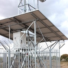Torre móvel galvanizada do aço Q345 Q235 do mergulho quente para a telecomunicação