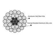 O condutor de alumínio desencapado Thermal Resistant Steel de TACSR reforçou