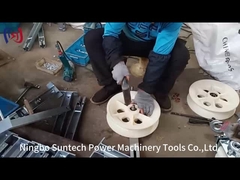 Rolo de colocação de cabo de roda de polia de nylon durável personalizado