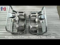 Rolamentos de tração de cabo de 140 mm com rodas de liga de alumínio