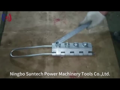 Grampos de cordas de aço redondas tipo para parafusos 70KN para puxar cabos