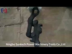 Tipo de mandíbula paralela Grampos de arame de terra auto-agarrados 16KN Para linha de transmissão