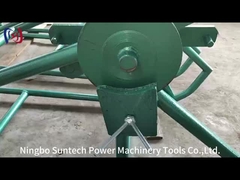 ISO 15101 59kg Rodas de bobinas de cabos elétricos de tensão hidráulica para linha aérea