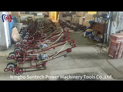 4 Caminhão aéreo de liga de alumínio para linha aérea