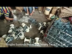 Construção de linhas elétricas de carga 5KN