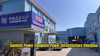Soluções de infraestrutura de energia Suntech Power Group