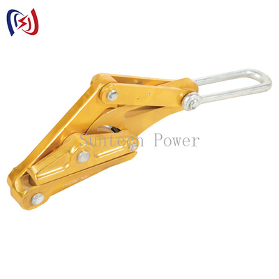 qualidade  Aluminum Alloy Self Gripping Clamps Conductor Come Along 15KN fábrica