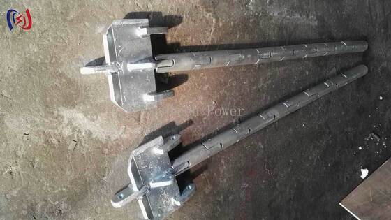 qualidade  Professional Head Boards for Three Bundle Conductors with 100-180KN Rated Load, Precise Triangular Geometry, and Corrosion-Resistant Aluminum Alloy fábrica