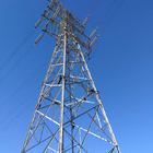 Linha de transmissão 132KV elétrica de aço torre do ângulo do HDG