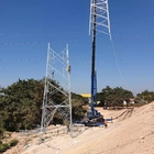 A linha de transmissão de energia 132KV HDG entrelaça a torre de aço