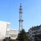 Torre de aço da telecomunicação do ângulo da transmissão Q345B Q235B do sinal