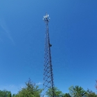 As autossuficientes torres de antena da tevê GR50 galvanizaram o móbil de aço de Wifi do triângulo