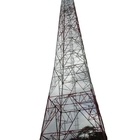 Torre de aço da telecomunicação equipada com pernas do projeto do local 4 com suporte