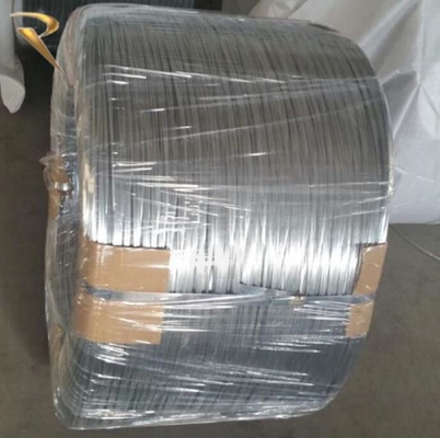 Fio de aço galvanizado elástico do carbono alto para a construção