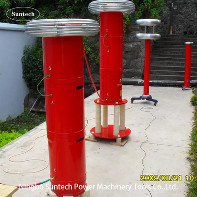 Sistema de teste de ressonância de CA portátil para teste GIS de 132 KV com ciclo de trabalho de 60 minutos