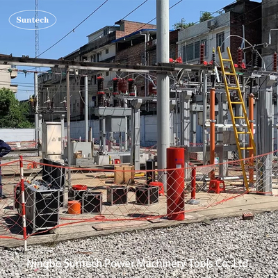 Sistema de ensaio de ressonância CA portátil de 270 KVA