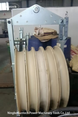 piloto Wire Rope Condutor das polias de 660mm Nylone que amarra o bloco de polia