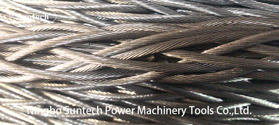 1960N/mm2 trançou a construção de aço galvanizada do poder de Wire Rope For do piloto do núcleo
