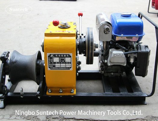 Posicionamento exato de Cable Winch Puller do modelo de 30KN SFJ com motor de gasolina
