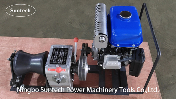 Tamanho pequeno do extrator de 3 Ton Pulling Hoist Cable Winch com o motor de gasolina de Yamaha